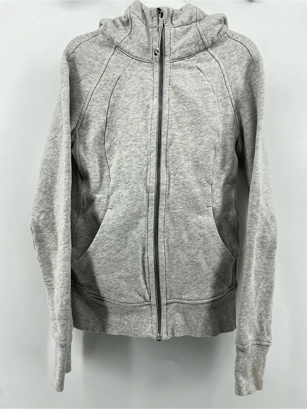 lululemon Womenās Scuba Full-Zip Hoodie Gray 4